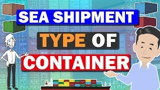 All about Containers for Logistics! Size and Features of Dry/Reefer/Open Top/Flat Rack/ISO Tank.