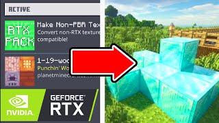 How To Make Shaders For Minecraft Bedrock 1.21! - RTX