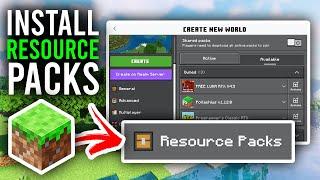 How To Install Texture Packs In Minecraft Bedrock - Full Guide