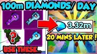 THE BEST FREE TO PLAY DIAMOND FARM METHOD in Pet Simulator 99! (100m+/Day)