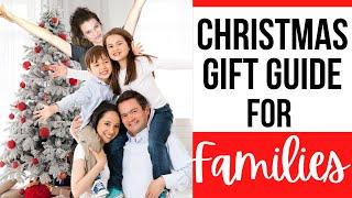 Christmas Gift Ideas for an Entire Family!