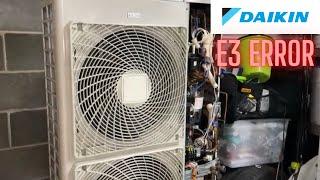 Repairing Daikin E3 Error