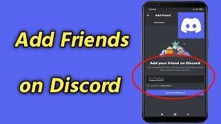 How to Add Friends on Discord Mobile | Add Friend on Discord