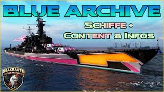 Blue Archive Colab  Schiffe + Content + Preise in World of Warships 