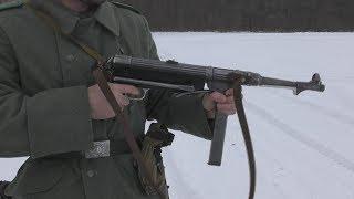 Обзор и стрельба из СХП МП-38 1940 / Blank firing MP-38 1940. Review and shooting