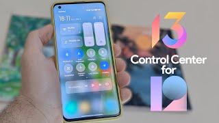 miui 13 control center || Install miui 13 control center ||