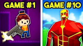 Doing 10 Game Jams In One Video!