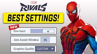 MARVEL RIVALS NEW BEST SETTINGS GUIDE (CONTROLLER, PC, FPS BOOST, HERO SPECIFIC SETTINGS)