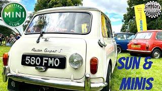 British Mini Club at Himley Hall 2024 - SUN & MINIS - Perfect!