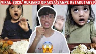 VIRAL BOCIL TIKTOK DIPAKSA MUKBANG DEMI VIEWS??! SAMPE TAKUT GITU???