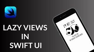 Lazy Views in Swift UI