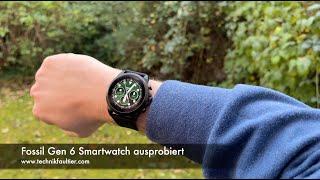 Fossil Gen 6 Smartwatch ausprobiert