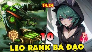 TOP 10 VỊ TƯỚNG LEO RANK BÁ ĐẠO NHẤT Ở 5 VỊ TRÍ TRONG LMHT 14.24