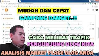 Cara Mengetahui Jumlah Pengunjung di statistik Blogger - Melihat Pengunjung Website Kita