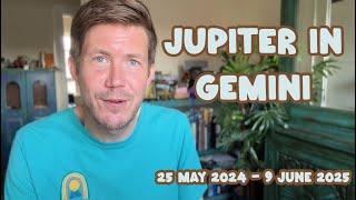 Jupiter in Gemini ️ 25 May 2024 - 9 June 2025 Gregory Scott Horoscope