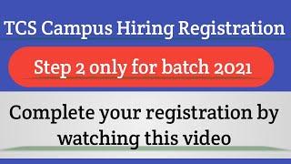 Step 2 Registration TCS NQT | (Very Important) | TCS NQT 2020 Registration | Intellective Tech