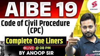 AIBE Exam Preparation 2024 | CPC One Liners for AIBE Exam | AIBE 19 Exam | By Anoop Sir -2