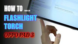 How to enable Back button setting on OPPO Pad 3