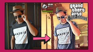 How to make GRAND THEFT AUTO effect, GTA San Andreas effect | TecnoMania 2021