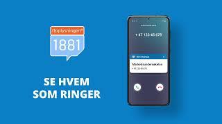 1881 Mobilsøk - Hvem ringer - Markedsundersøkelse - Android