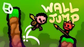 How to make a 2D Wall Jump & Wall Slide using UNITY & C#!