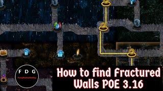 How to find Fractured Walls in Delve - POE 3.16