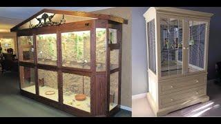 40 Creative DIY Bird Cage Ideas Using Old Dressers