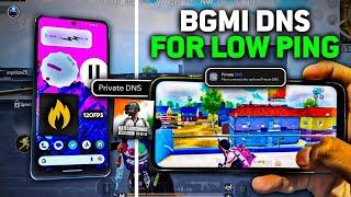  20 MS Low Ping in BGMI | High Ping Problem Fix in BGMI | Best DNS & APN Settings for 20Ms Ping