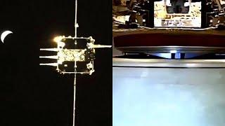 Chang’e-5 docking and sample transfer