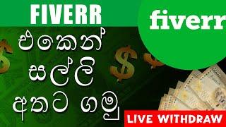 How to withdraw fiverr dollars to bank || fiverr dollars අතට ගමු 2023| fiverr earnings ||techtube