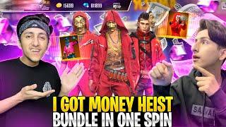 Money Heist Royal Is Back One Spin Trick  Buying 10,000 Diamond In Subscriber Id - Free Fire