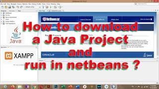 How to Download a Java Project and Run in NetBeans? (in Hindi) | Java Project Import and Run process