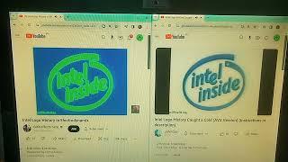 Intel Logo History in V Major 2 Spilt Version