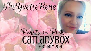 Cat Lady Box | February 2020 Purrty in Pink | TheYvetteRene