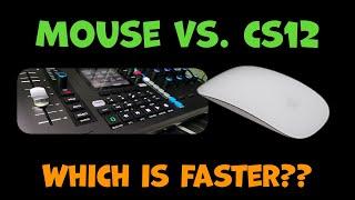Nektar CS12 vs Mouse (which is faster??) | Livestream