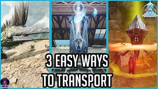 How to Transport Dinos FAST 3 Easy Ways Ark Survival Ascended ASA (No Rhynio or Cryopods)