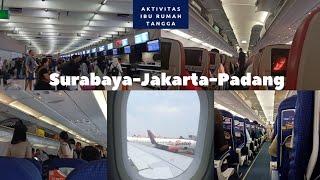 Terbang Surabaya-Jakarta-Padang‼️Cara Transit Ganti Pesawat, Beda Terminal