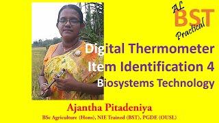 Digital Thermometer | BST Practical | Item Identification 4