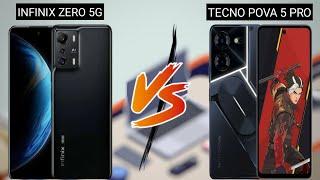 INFINIX ZERO 5G VS TECNO POVA 5 PRO | Compare Specifications