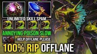 How to 100% Delete Any Hero From Offlane with Octarine Aghanim Poison Venomancer Dota 2