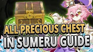 All 32 Precious Chest Locations in Sumeru FAST ROUTE GUIDE | Genshin Impact 3.0