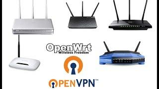 Openvpn install openwrt router