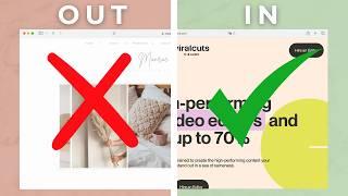 Outdated Web Design Trends You’re Missing in 2025 (And What Pros Are Doing Instead)