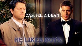 Dean and Castiel - He likes Boys (Song/Video Request)  [AngelDove]