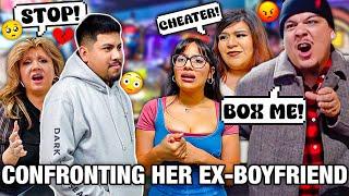 WE CONFRONTED HER EX-BOYFRIEND FOR CHEATING ON HER... *JORDAN VS LUIS*