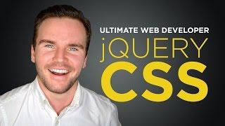 jQuery CSS [#10] Ultimate Web Developer Course (Free Tutorial)