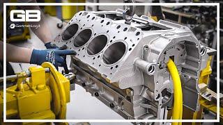 Bentley V8 ENGINE - Car Manufacturing PROCESS and PRODUCTION
