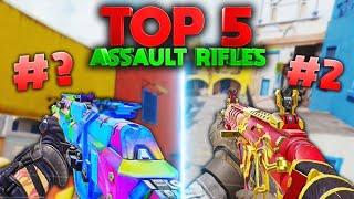 TOP 5 BEST ASSAULT RIFLES in COD MOBILE! SEASON 7 RANKED Official After Update!