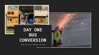 Building a bus conversion | Step by step details on converting a school bus | running cost total.