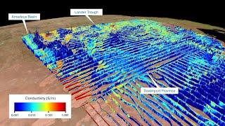 Airborne Electromagnetic data - mapping mineral and groundwater resources